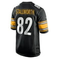 thumbnail image 3 of Men's Nike John Stallworth Black Pittsburgh Steelers Retired Player Jersey, 3 of 4