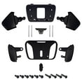 thumbnail image 5 of eXtremeRate Solid Black RISE4 Remap Kit Replacement Back Paddles K1K2K3K4 Housing for PS5 Controller BDM-010/020/030/040, 5 of 7