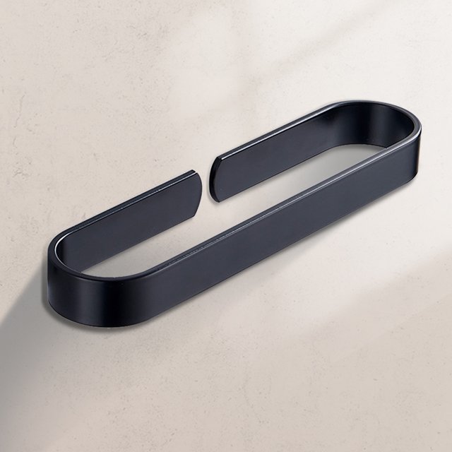 Estante organizador Toallero de metal resistente Impermeable Estilo moderno para el baño del hogar