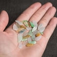 thumbnail image 3 of HOOUN 10pcs 14x7mm Natural Small leaf Emerald Jade Pendant Handmade DIY Beads, 3 of 3