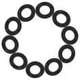 thumbnail image 1 of Generic 10pcs Oil Drain Plug Washer Rubber Gasket Kit Leak Proof, 1 of 6