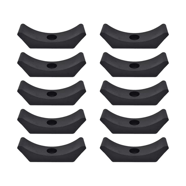 10Pcs Dumbbell Saddle Rack Rubber Dumbbell Holder Dumbbell Stand B