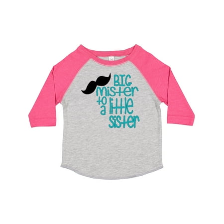 

Inktastic Big Mister to a Little Sister Gift Toddler Boy Girl T-Shirt