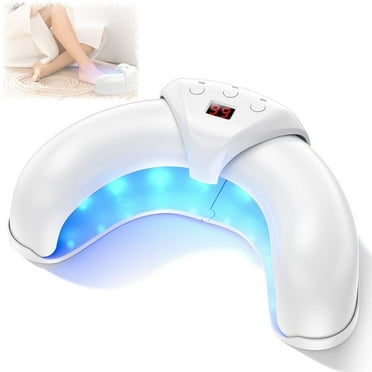 Nail Fungus Light Device for Multiple Fingernails & Toenails, Home Use Nail Fungus Light Treatment Device for Onychomycosis, Nail Repair Solution for Damaged and Discolored Nails,white