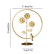 thumbnail image 3 of Iron Leaf Ornaments Living Room Wine Cabinets Entrance Halls Desktop Home Decorations Metal Crafts, 3 of 6