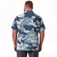 thumbnail image 7 of Sewkxo Men's Big and Tall Polo Shirts UPF 50+ Casual Work Quick Dry Short Sleeve Collared Golf Shirt（XL-8XL）,Light Blue XL, 7 of 7