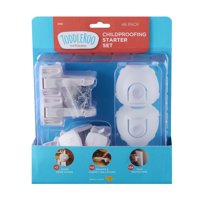 Toddleroo by North States Baby Safety Childproofing Starter Set, 46 Pieces