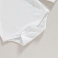 thumbnail image 7 of Okbabeha Baby Girl Clothes Outfits Basic Ruffle Long Sleeve Ribbed Knit Onesie Romper Bodysuit Tops Newborn Fall Winter Clothes, 7 of 7