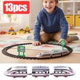 thumbnail image 6 of Electric Train Set, Battery-Powered Locomotive with Circular Track & Signal Signs, Easter Birthday Gift for Boys Girls, 6 of 10