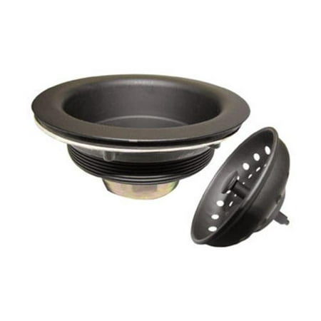 

Keeney K5414BLK Sink Strainer Work Horse Stainless Steel Black