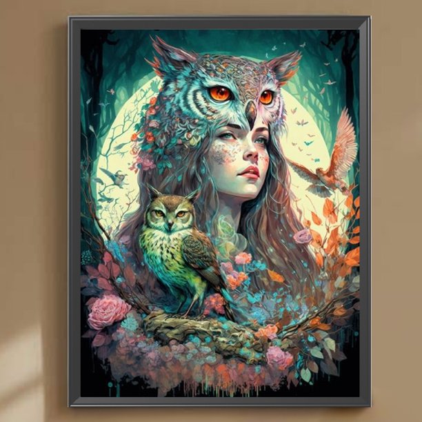5D bricolaje taladro redondo completo diamante pintura mujeres Kit decoración del hogar arte artesanía FLhrweasw Nuevo