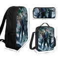 thumbnail image 2 of Percy Jackson Backpack Pro Combo Large Capacity Bookbag with Bento Box and Rotating Pencil Organizer, 2 of 5