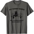 thumbnail image 1 of My Tummy Hurts But I'm Being Really Brave About It Raccoon T-Shirt - As Picture - M, 1 of 4