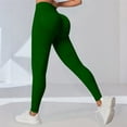 thumbnail image 5 of JJHGVB Yoga Pants Women Butt Lifting Leggings for Women Workout Leggings for Women Athletic Pants for Women Track Pants Women Dressy Pants Pull On Trousers for Women Green S, 5 of 8