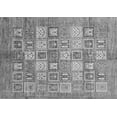thumbnail image 1 of Ahgly Company Indoor Rectangle Abstract Gray Modern Area Rugs, 7' x 10', 1 of 4