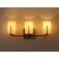 thumbnail image 4 of 21283SWSN Maxim Lighting Dart 3 Light Bath Vanity Approved for Damp Locations-Satin Nickel Finish, 4 of 5