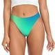 thumbnail image 1 of Fotbe blue green colors Tanga Sin Costuras para Mujer con Estampado – Panties Invisibles, Transpirables y Cómodos para Uso Diario-XX-Large, 1 of 6