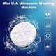 thumbnail image 2 of Máquina portátil YONGSHENG mini lavadora ultrasónica 3 en 1 Color blanco, 2 of 5