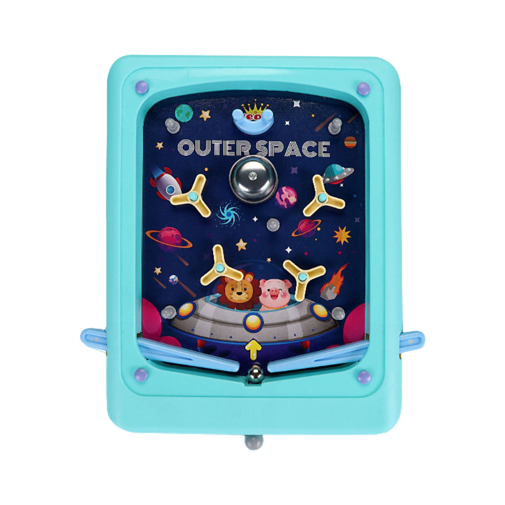 Tabletop Pinball Game Machine Children Pinball Toy Shooting Board Game