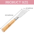 thumbnail image 5 of Monyance garden hand shovel Stainless Steel Garden Spade with Wood Handle for Transplanting and Cultivating(12.2X2.13X0.98Inches), 5 of 10