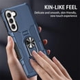 thumbnail image 5 of for Samsung Galaxy S22 Plus 5G Case (Not S22) with Metal Ring Kickstand for Women & Men, Heavy-Duty Protection Shockproof Bumper Cover Case for Samsung Galaxy S22+ Plus 5G TY Blue, 5 of 18