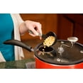 Zippy 5.5qt Stovetop Popcorn Maker with Glass SiliconeRimmed Lid