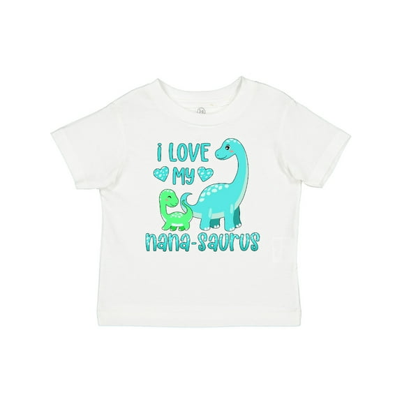 Inktastic I Love My Nana-saurus Cute Dinosaur Family Boys or Girls Baby T-Shirt