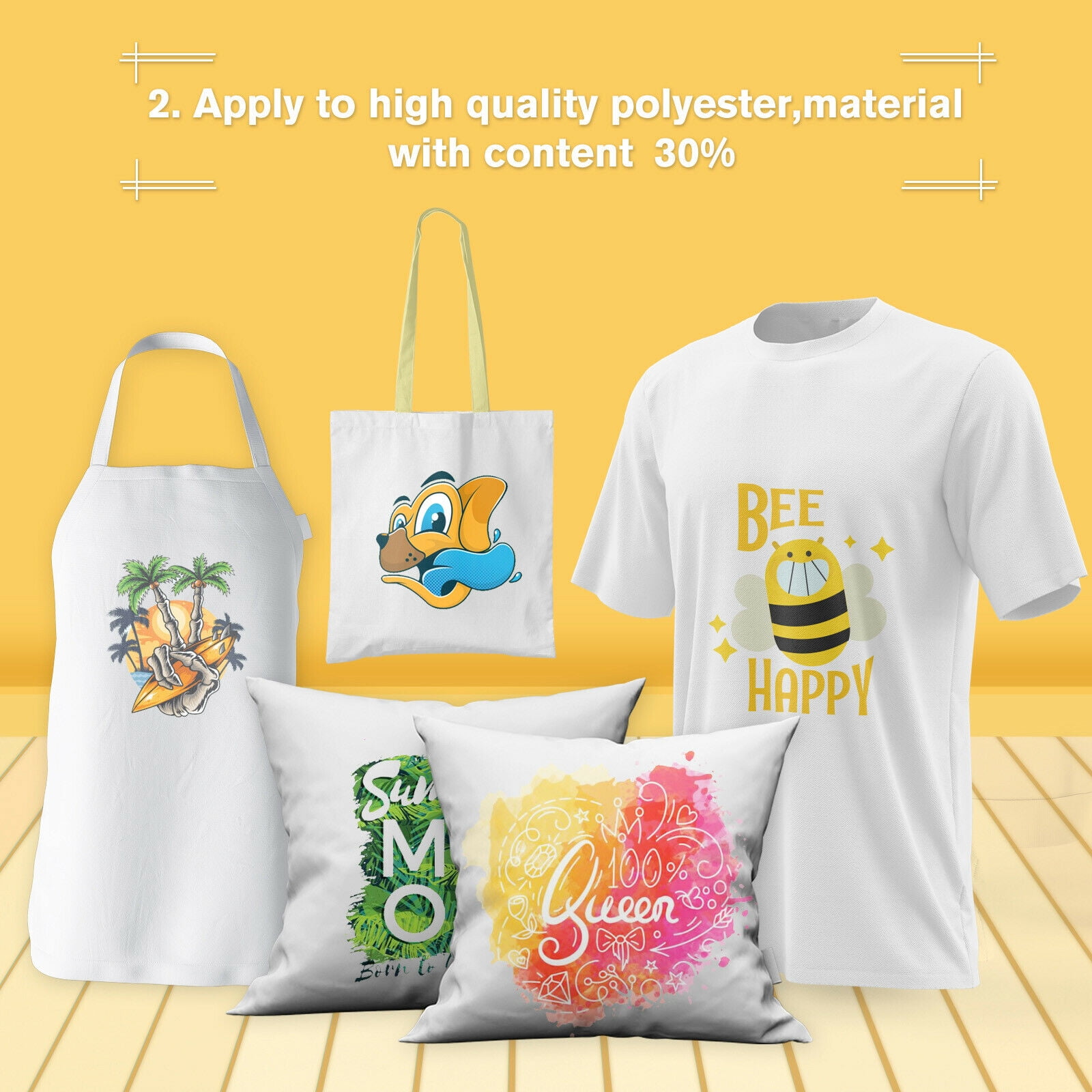 Bundle 2 Pack, Koala Sublimation Paper 8.5x11, 150 Sheets, for Inkjet Printers with Sublimation Ink