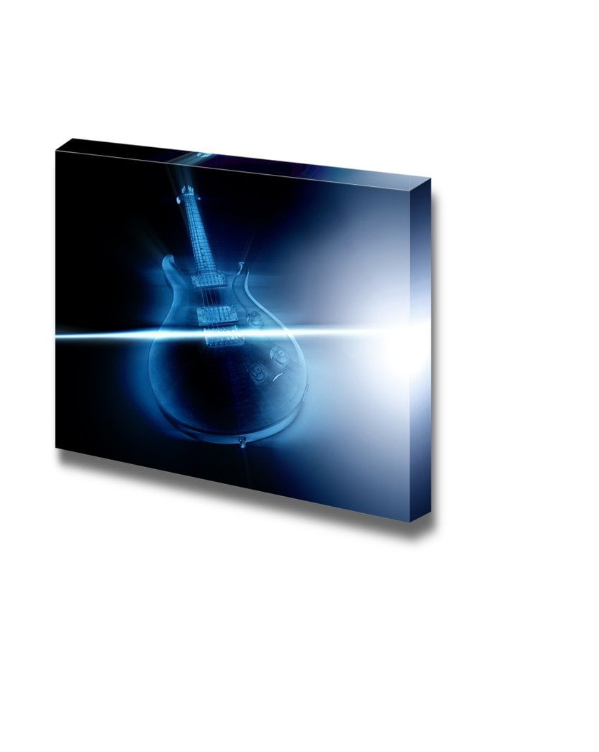 Music Instrument Electric Guitars Canvas Prints Painting Wall Art Poster 5PCS 