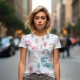 thumbnail image 3 of Camisetas con estampado 3D de dinosaurios divertidos de verano para mujer, ropa de calle informal de moda Y2k, camiseta de manga corta, camisetas de cuello redondo, ropa, 3 of 5
