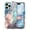 Blue, variant on CASEFIV for iPhone 16 Pro Case,Marble Pattern 3 in 1 Heavy Duty Shockproof Rugged Hard PC+Soft Silicone Drop Protective Girls Women Cover,Blue