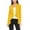 Mustard, variant on Moa Collection Women's Long Sleeve Open Front Blazer Solid Office Jacket (S-3XL)