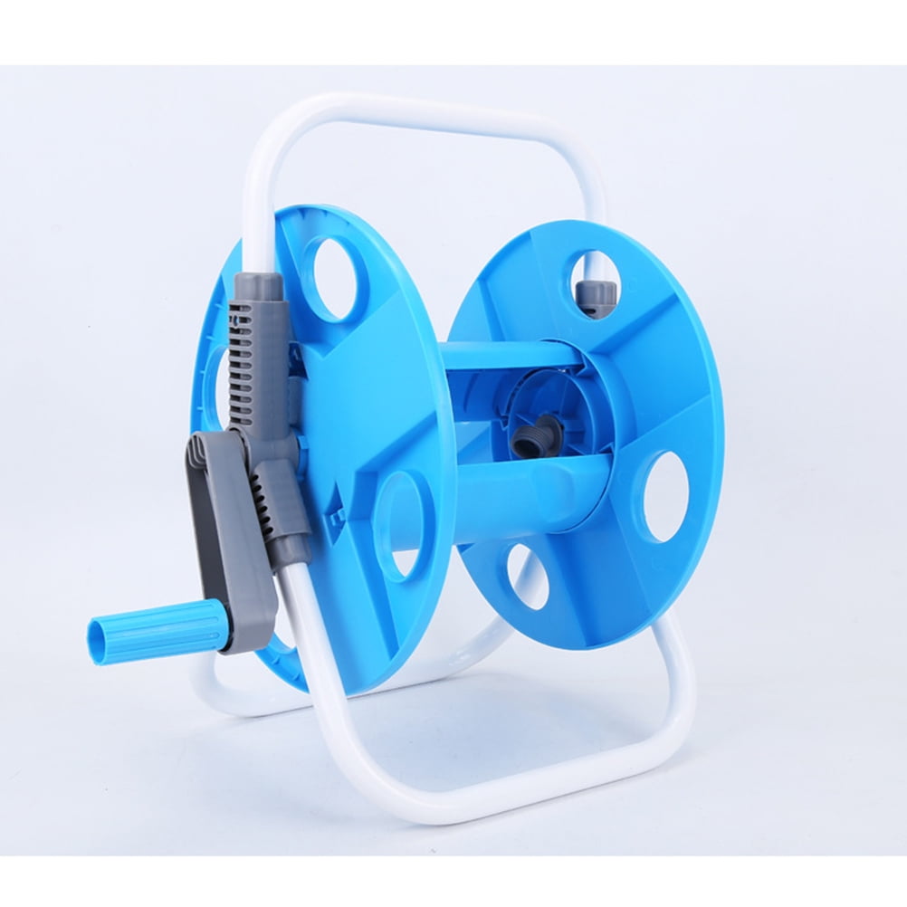 ROMANSENTIAL Portable Garden Water Hose Reel Cart with Hand Crank for Neat Storage and Easy Use
