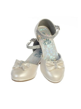 Girls Dress Shoes Off White Walmart Com