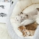 thumbnail image 1 of RKSTN Cat Bed Pet Nest Super Soft Shell Nest-Gentleman Grey, 1 of 7