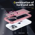 thumbnail image 2 of Allytech Magnetic Case for iPhone 16, [Military Grade Drop Protection] [Compatible with MagSafe] Slim Translucent Soft TPU Frame Shockproof Anti-Scratch Rugged PC Back Shell - Pink, 2 of 7
