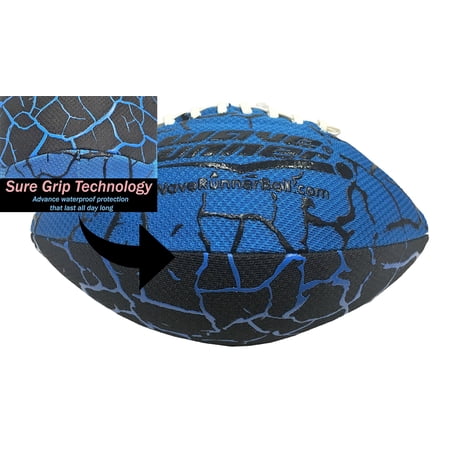 Wave Runner Lava Football Assortment Waterproof Grip Durable Toy Ball
