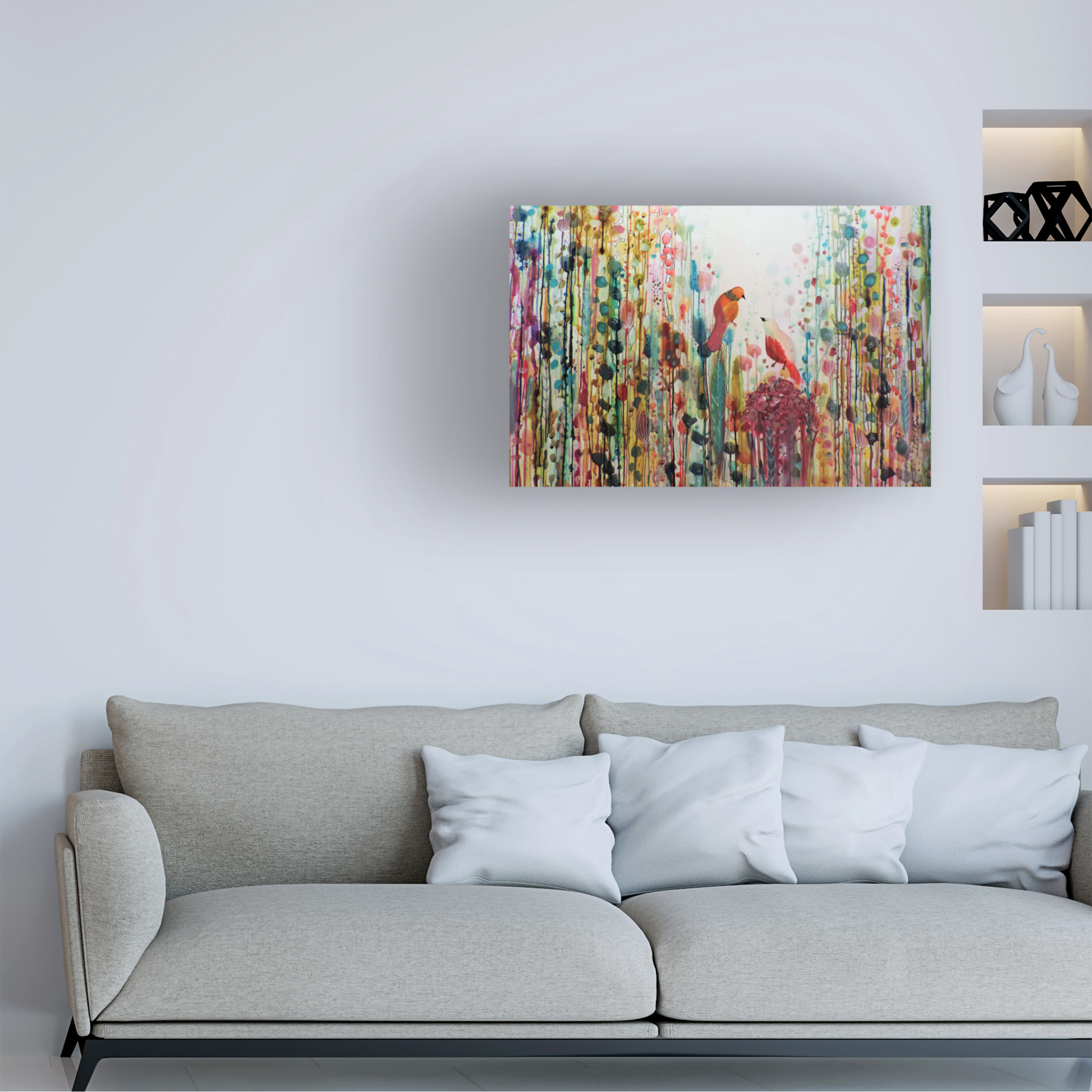 Sylvie Demers 'La Romance' Canvas Art