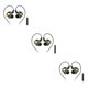 thumbnail image 1 of Cateissary Auriculares con cable para teléfono móvil en la oreja Auriculares para teléfono de 3,5 mm con auriculares con micrófono Type1 NO1, 1 of 6