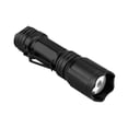thumbnail image 1 of High Power LED Flashlight Multifunctional Zoomable Torch Light with 4 Color Modes for Outdoor Night Activities, 1 of 4