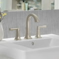 thumbnail image 2 of American Standard Townsend 8 in. Widespread 2-Handle High-Arc Bathroom Faucet with Speed Connect Drain in Polished Nickel, 2 of 2