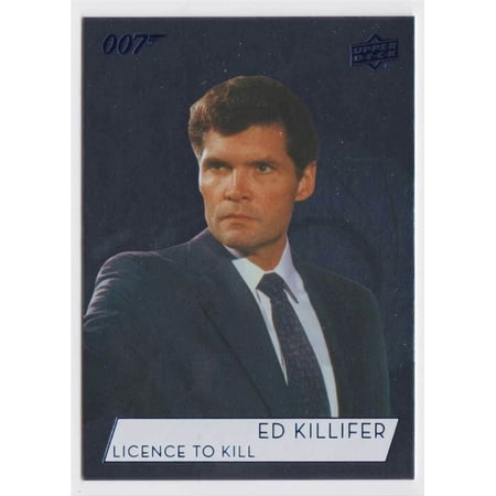 2019 Upper Deck 007 James Bond Collection Silver Foil #91 Near Mint Trading Card