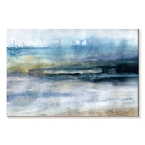 Elephant Stock Wind And Water Ii Wall Art - Horizontal Canvas Wall Art - Living Room Wall Decor - Abstract Canvas - Gray And Beige Decor By Carol Robinson - 12" x 8"