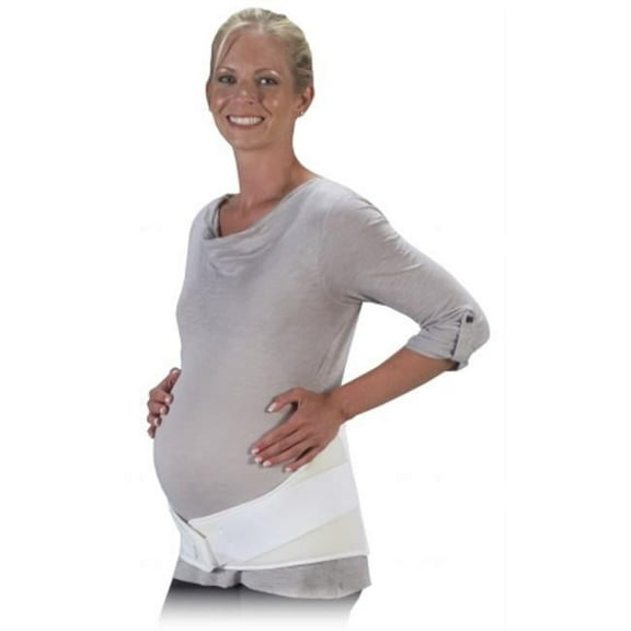 Bilt-Rite Mastex Health M125-3-SM-2 8 in. Deluxe Maternity- White - Small