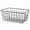 Black, variant on Room Organizers and Storage Bedroom Iron Wire Storage Basket Organizer Bath/Kitchen/Laundry Rooms Multi-Purposes Living Room Organizers and Storage Large Wire Baskets for Storage