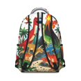thumbnail image 3 of Cute Dinosaur Pattern Backpack for School,Cute School Bag,Schoolbag with Adjustable Shoulder Straps & Padded Back,15.3"x11"x7.1".﻿, 3 of 6