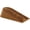 Brown, variant on Large Big Rubber Door Stopper Made In USA - Door Stop Wedge for Carpet, Tile, Concrete Floor, Tall Door Stoppers for Bottom of Door - Heavy Duty for Commercial & Home - 6.5 x 2.75 x 1.9 Inches Black