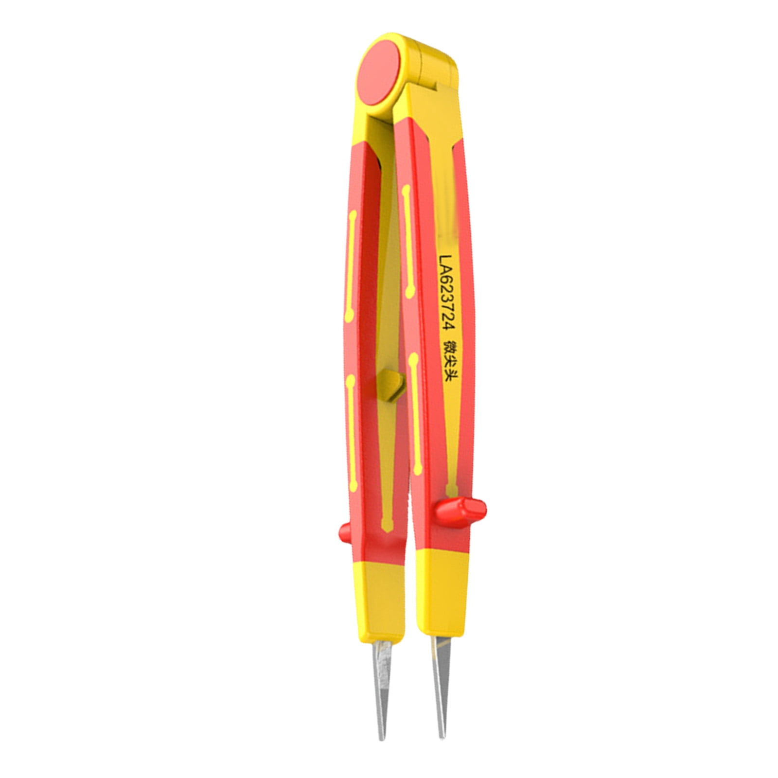Insulated Tweezers Ensures Electrical Safety Suitable for Easy Handling Safe Electrical Work High Temperature Resistance