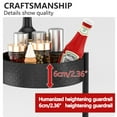 thumbnail image 6 of XKHZJL 2 Tier Metal Lazy Susan Organizer, Double Lazy Susans for Cabinet Kitchen Bathroom, Tiered Tray for Spice Rack Countertop, 6 of 9