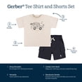 thumbnail image 5 of Gerber Toddler Boy T-Shirt and Shorts Set, 2 Piece, Sizes 2T-5T, 5 of 9